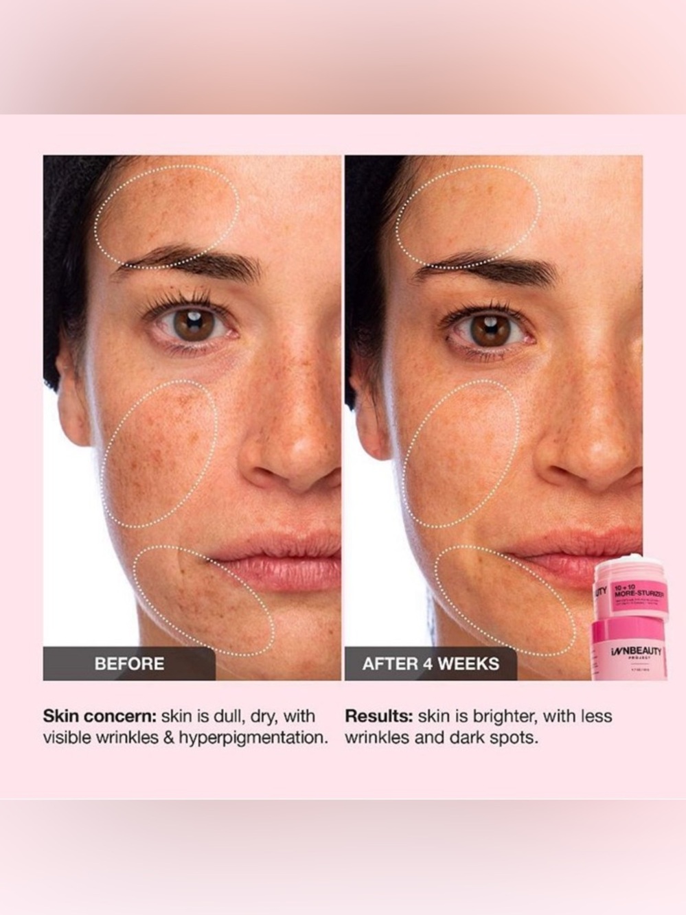 10+10 More-Sturizer Pink Moisturizer Cream - NEW IN BOX - Picture 3 of 7